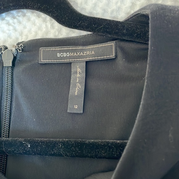 BCBG Maxazria Romper With a Sheer Mesh Dress Over size 10 - Picture 5 of 5